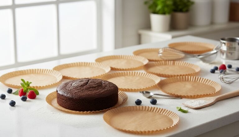 top cake pan liners