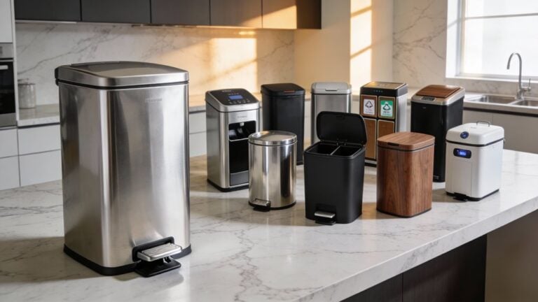 top rated kitchen trash cans
