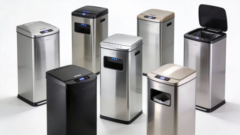 top rated sensor operated rubbish bins