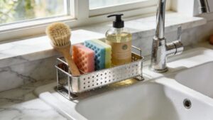 10 Best Sink Caddies That Keep Your Kitchen Organized, According to Home Experts