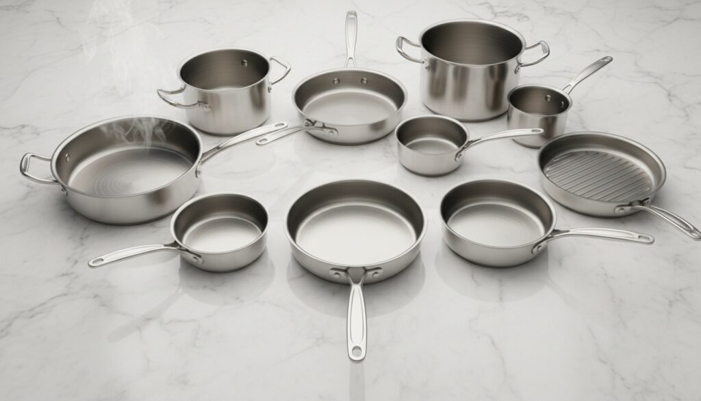 10 Best Stainless Steel Cookwares for 2026 Chefs Rely On