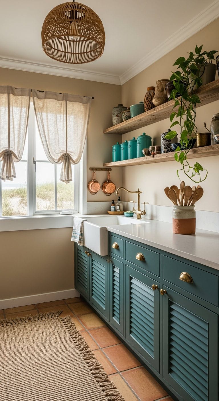 turquoise sandstone coastal bohemian