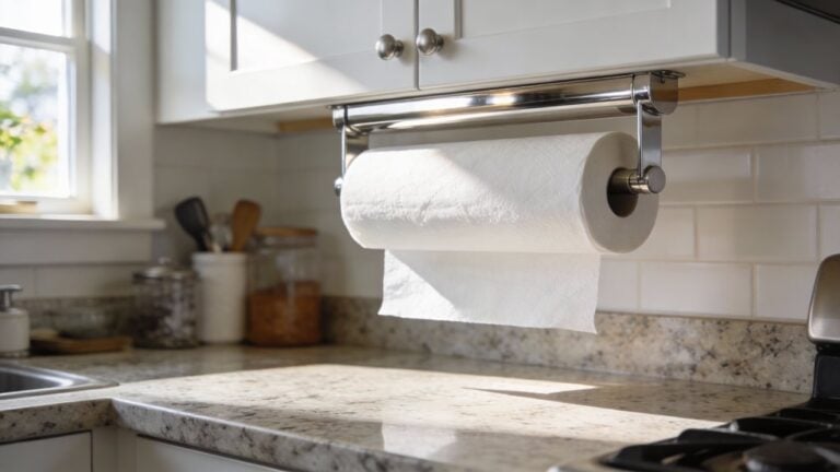 under cabinet paper towel holders