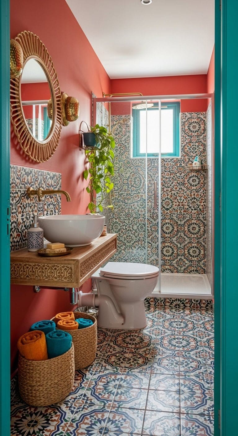vibrant moroccan eclectic elegance