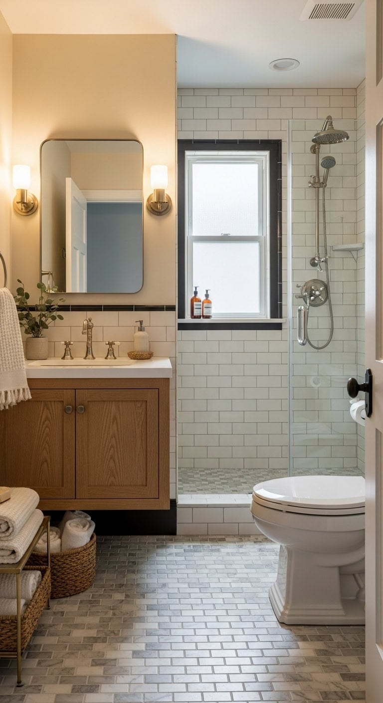 vintage basketweave charm restored