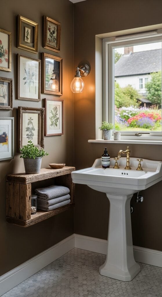 23 Small Vintage Bathroom Ideas That Capture Old-World Charm