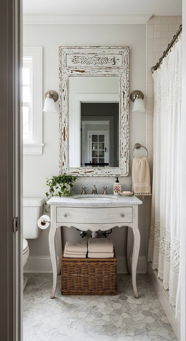 vintage charm distressed elegance