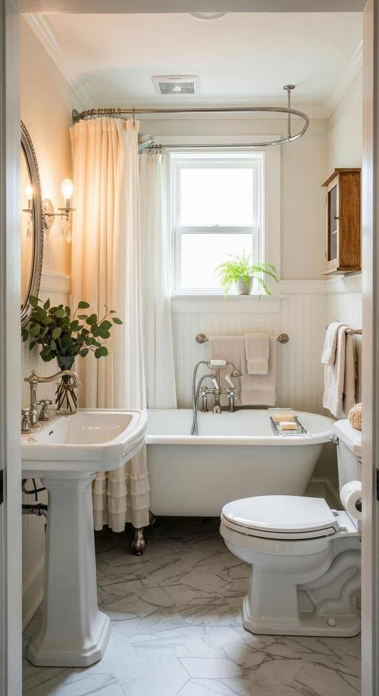 vintage charm petite space