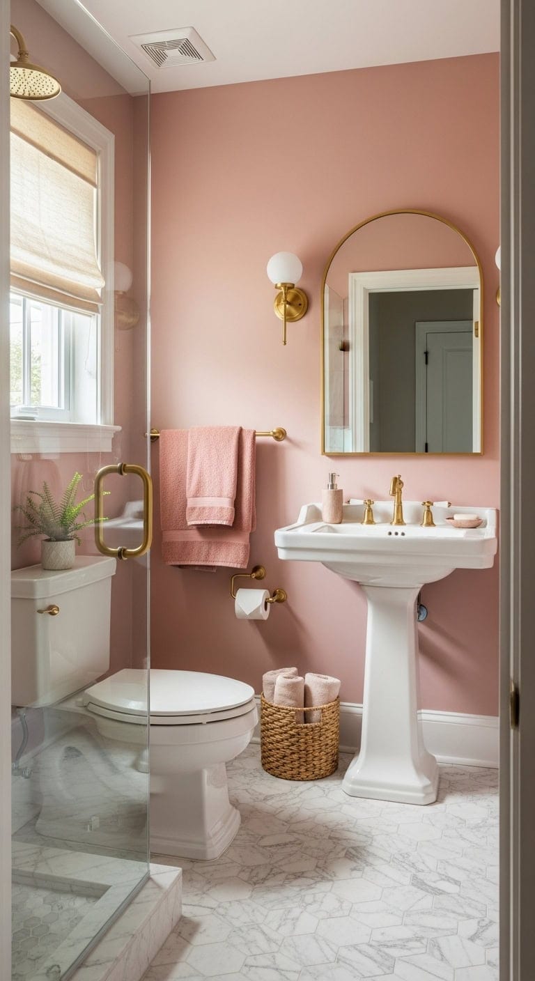 vintage dusty rose sophistication