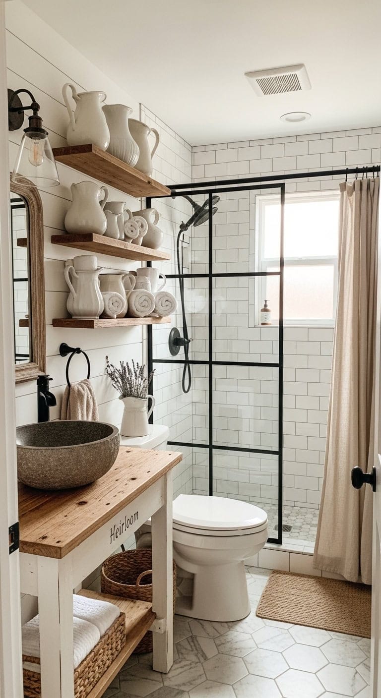 vintage porcelain farmhouse elegance