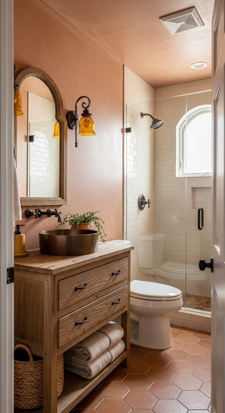 warm rustic mediterranean charm