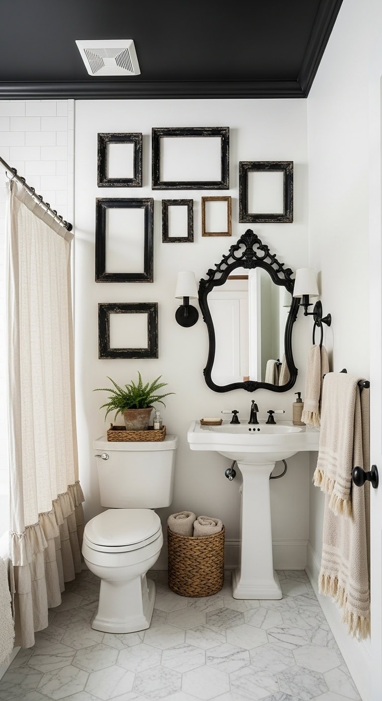 weathered black frame gallery