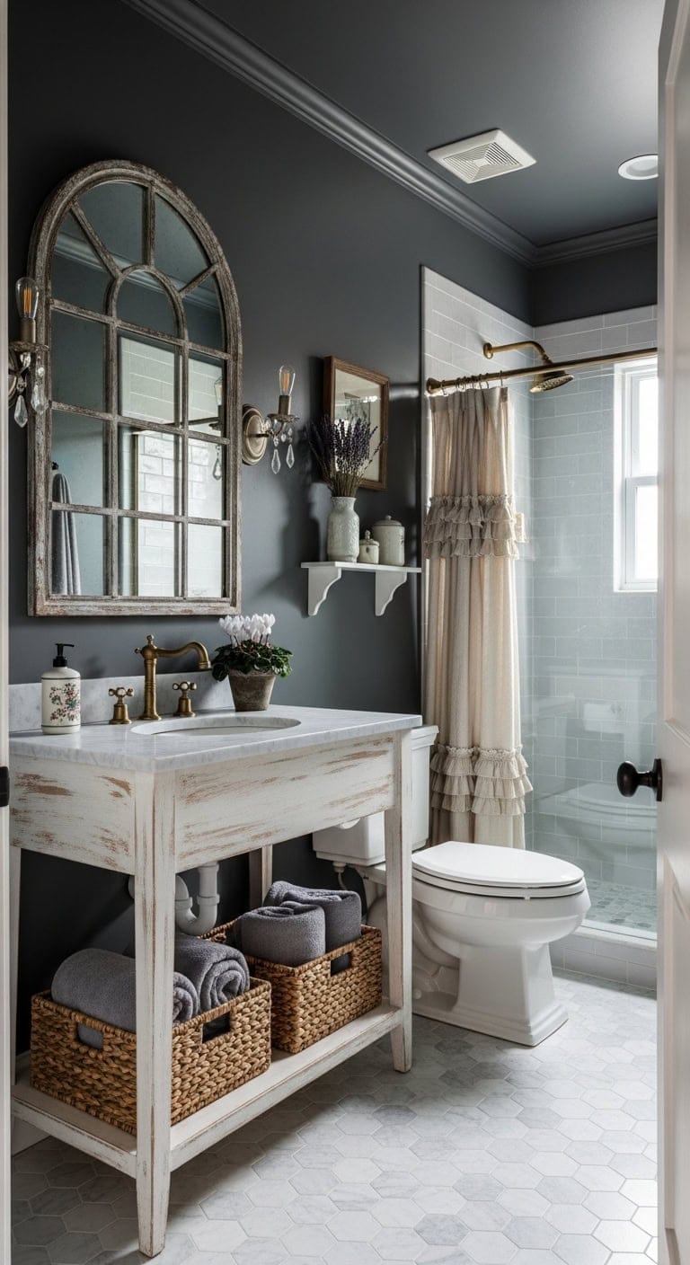 weathered charcoal romance