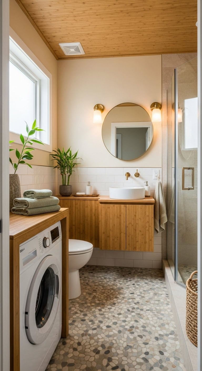 zen laundry niche design