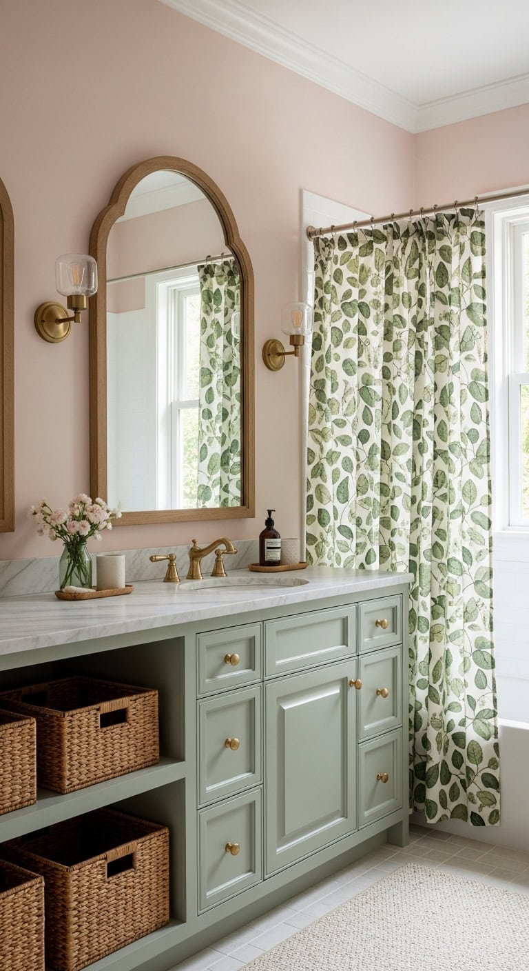 aesthetically pleasing pink bathroom decorating ideas