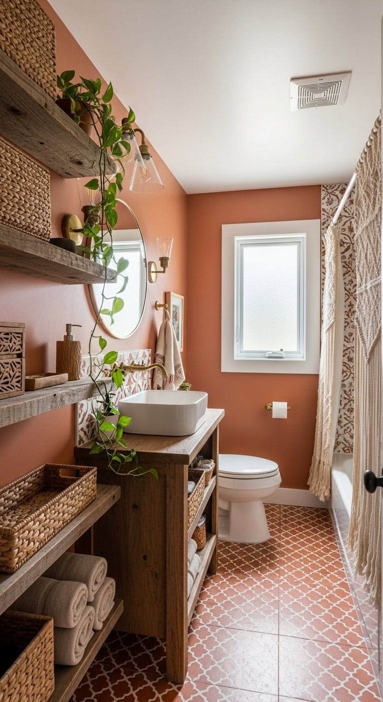 bohemian eclectic curated compact