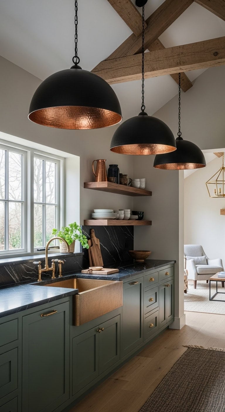 bold dramatic anchoring illumination