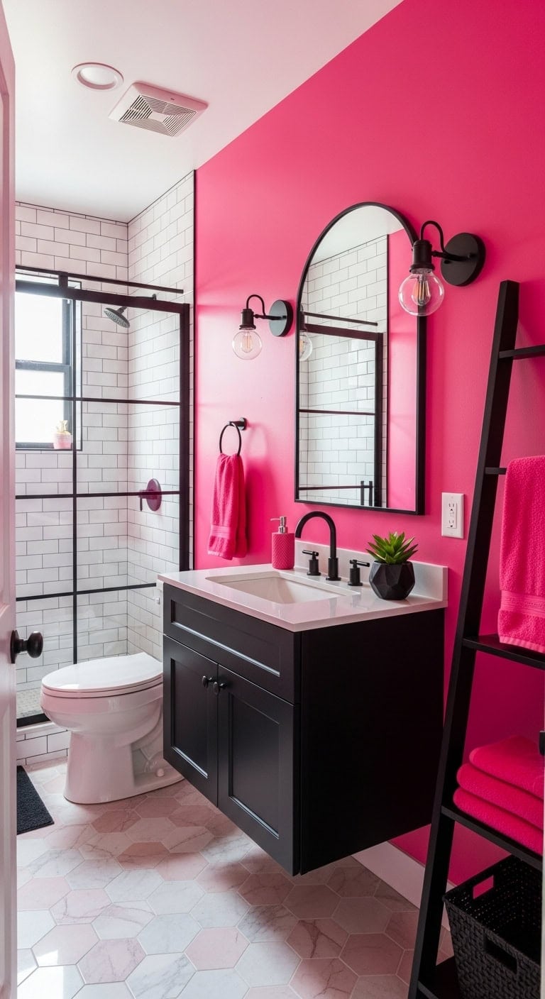 bold dramatic glamorous transformative