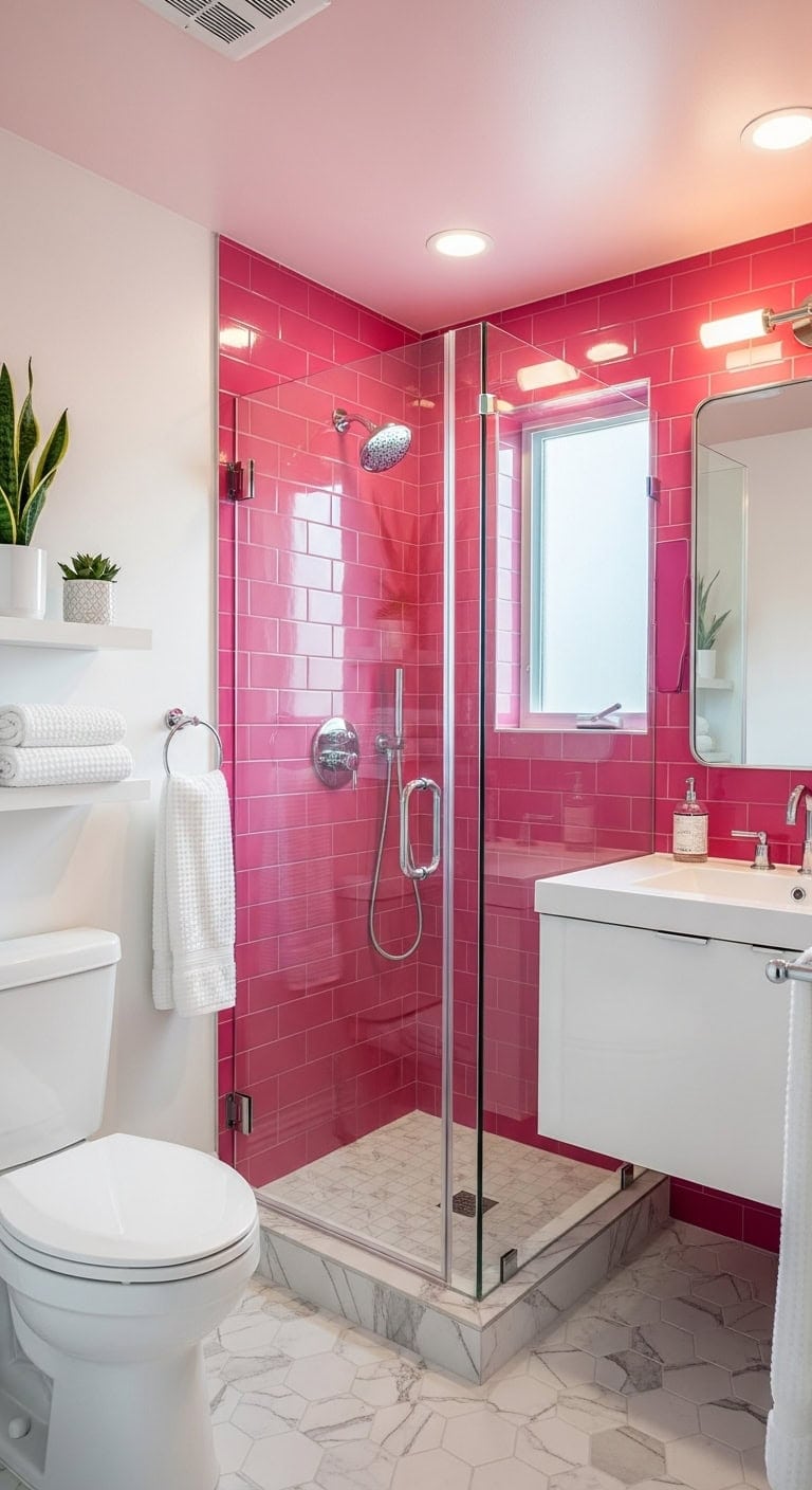 bold vibrant spa like retreat