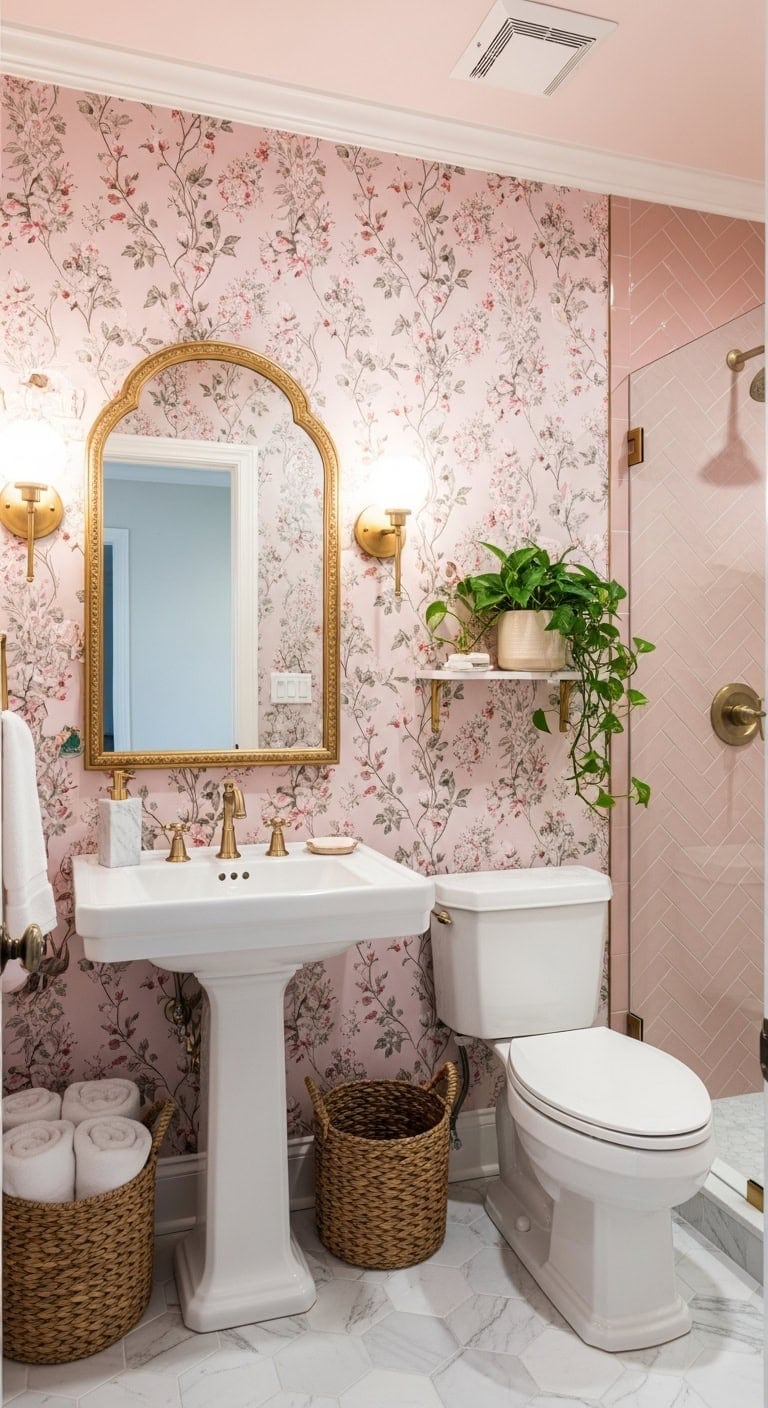 botanical floral feminine romantic retreat