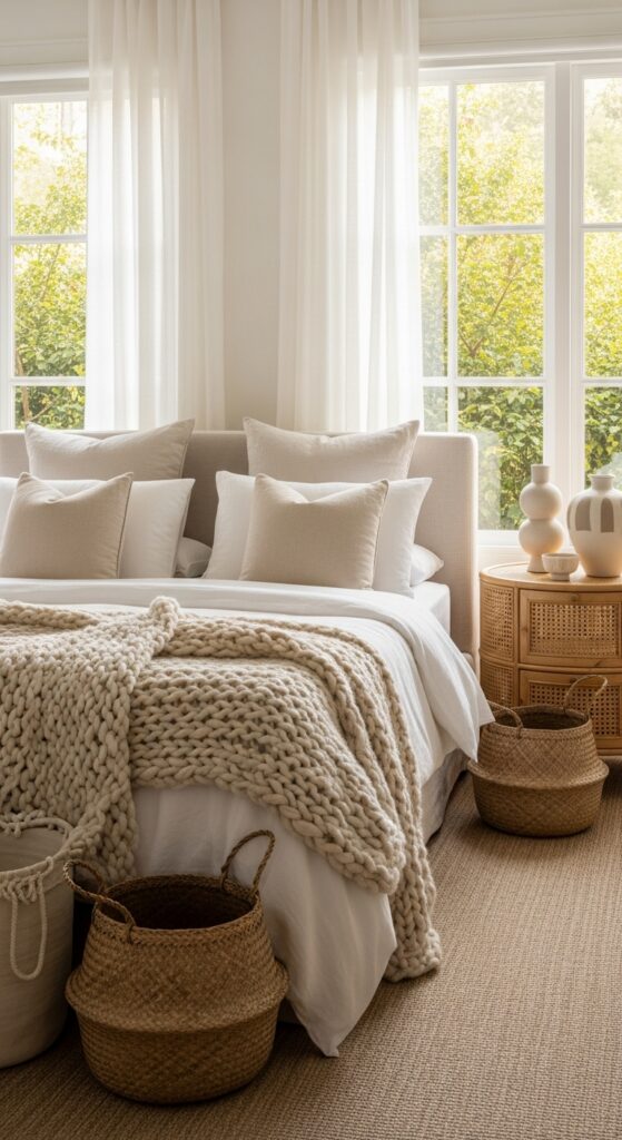 23 White and Beige Bedroom Ideas for Bright, Airy Spaces