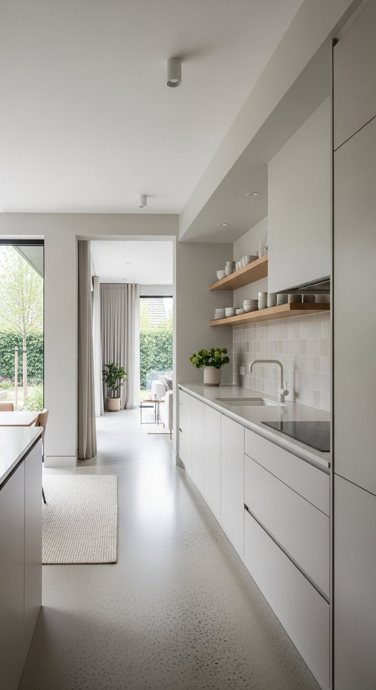 bright airy minimalist open concept sanctuary