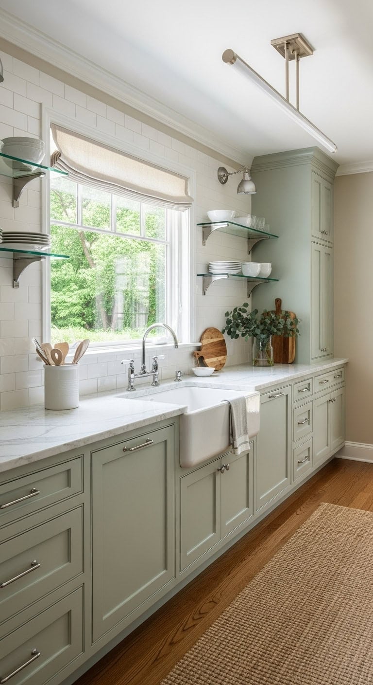 bright open spacious kitchen sightlines