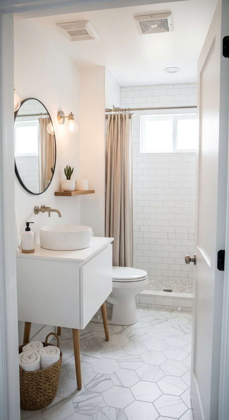 calm spacious minimalist transformative