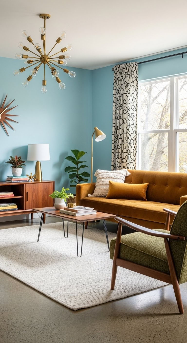 calming vintage modern comfortable interplay