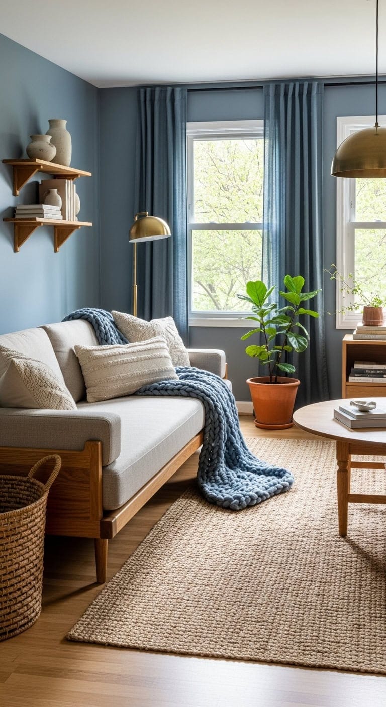 calming warm serene inviting