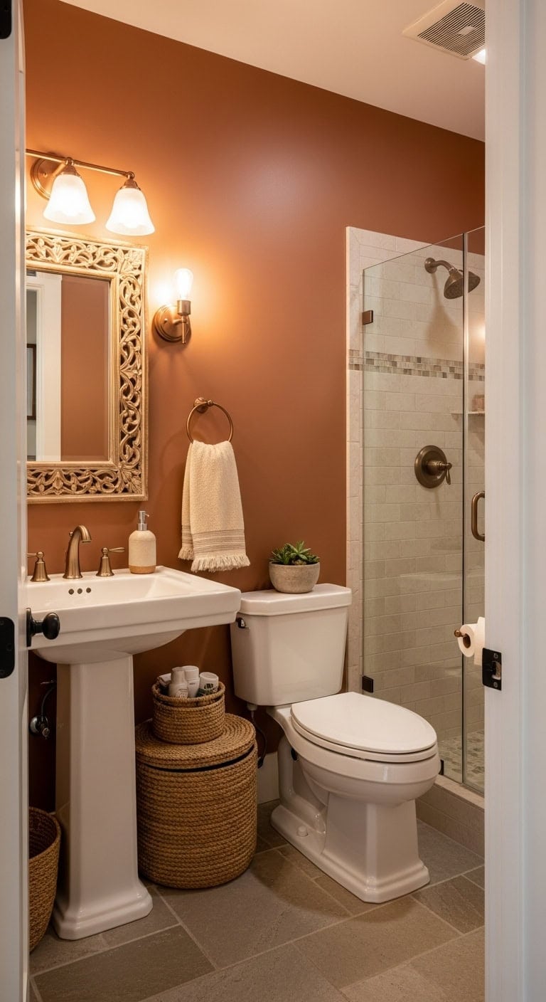 charming southwestern petite woven storage