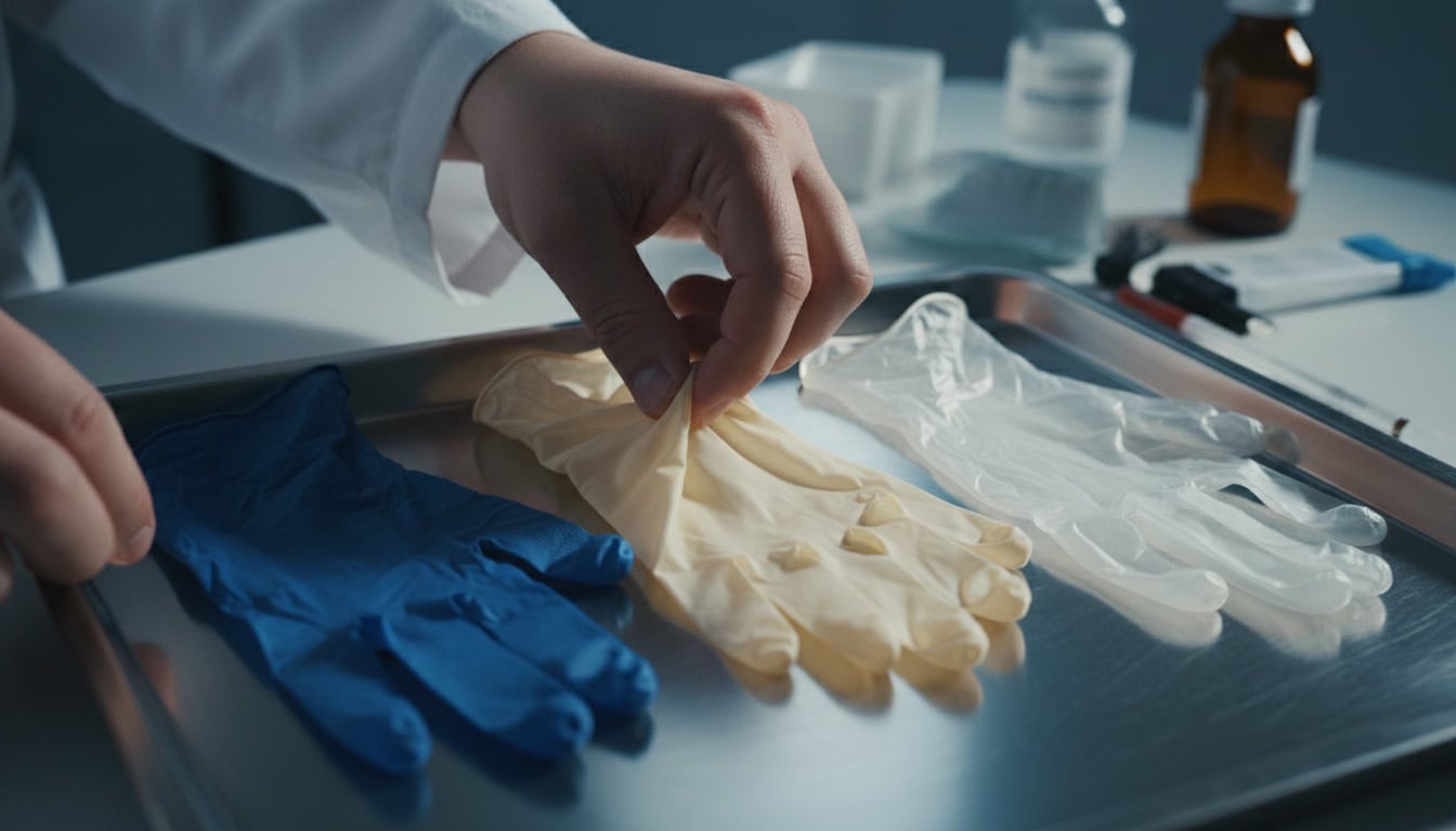 choosing appropriate disposable gloves carefully