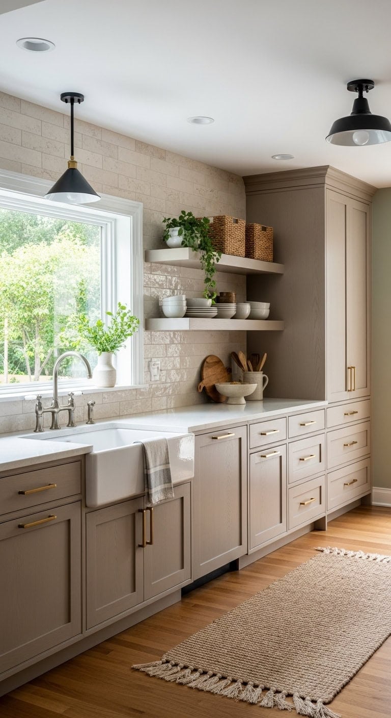 clutter concealing open kitchen storage solutions