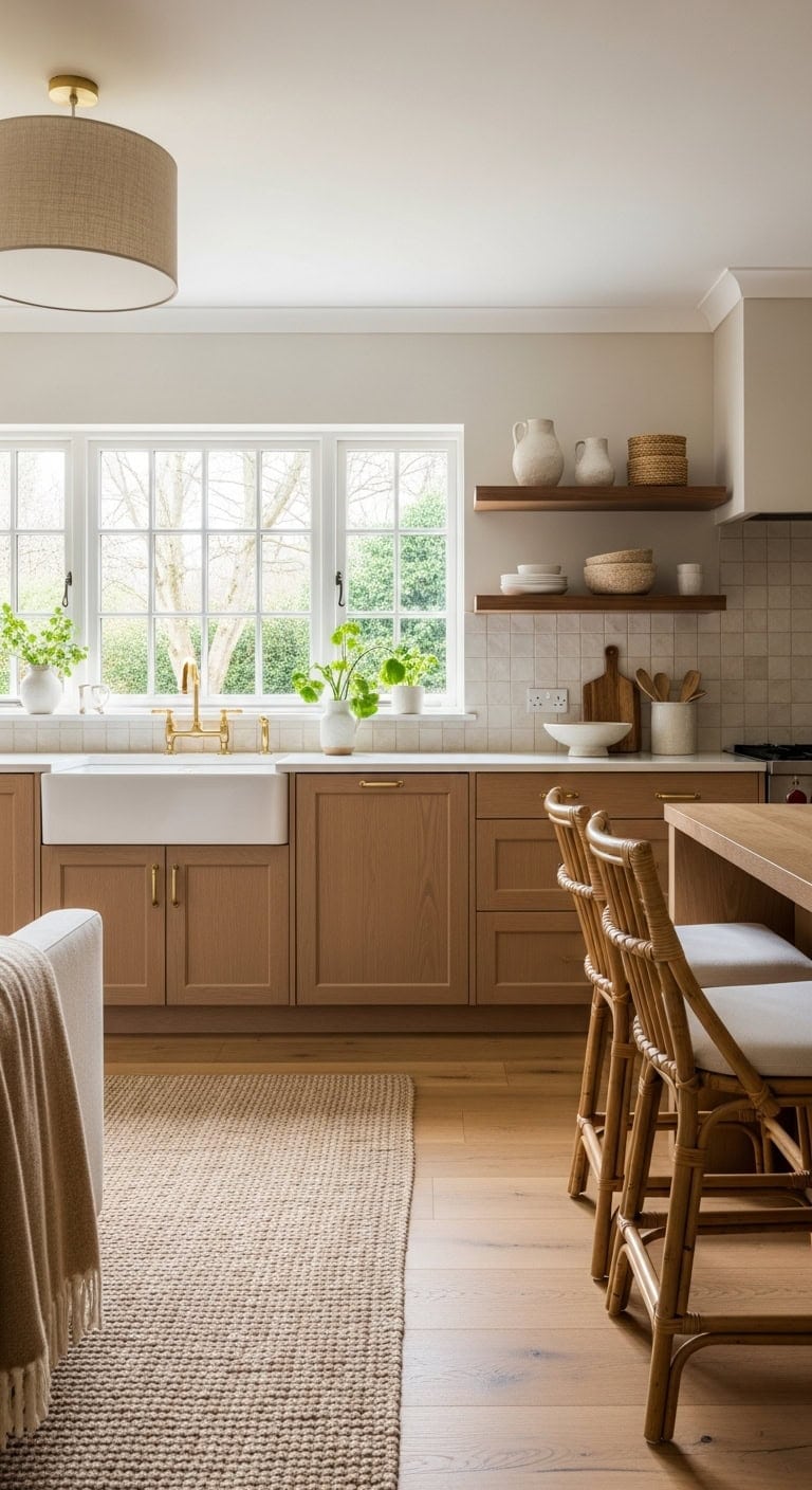 cohesive color strategy for open concept