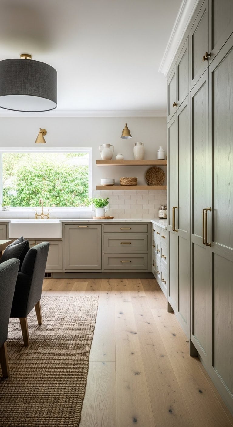 cohesive open floor plan elements