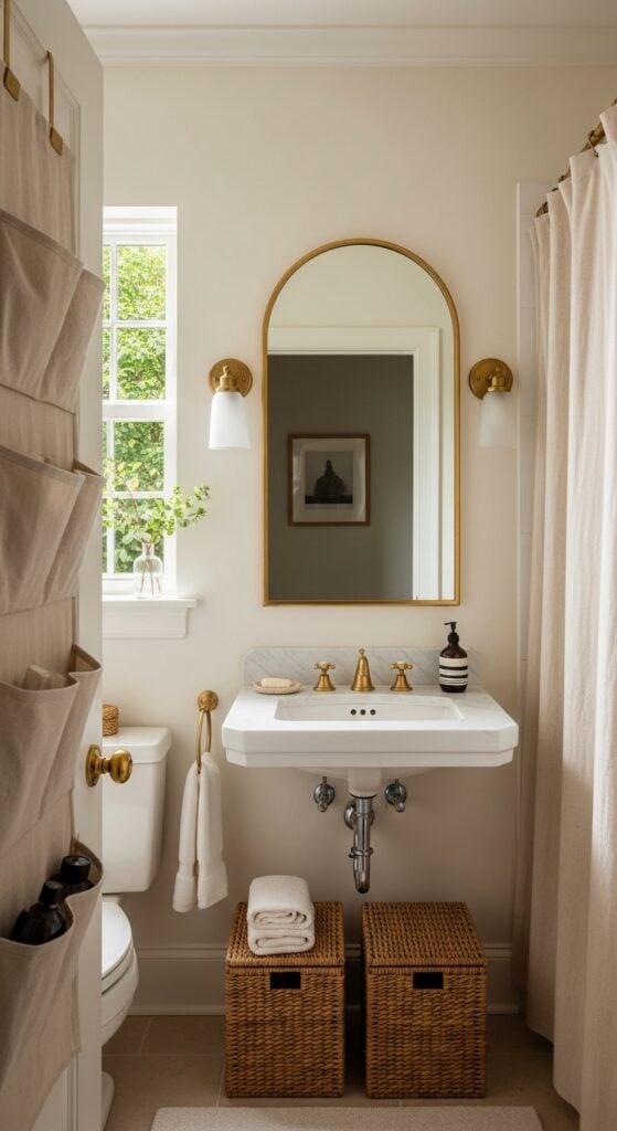 23 Small Full Bathroom Ideas That Fit Everything You Need