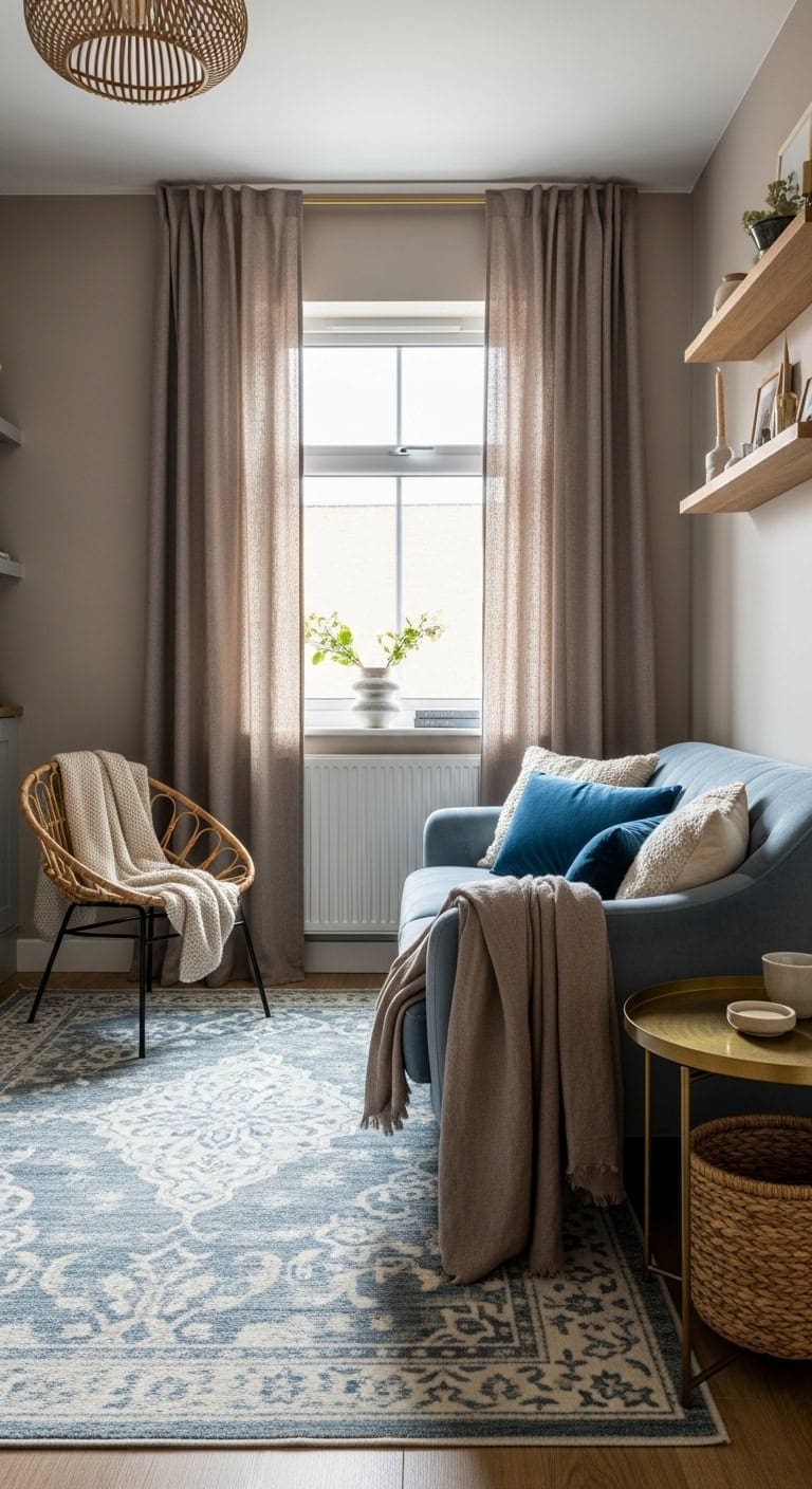 compact cozy cohesive purposefully designed