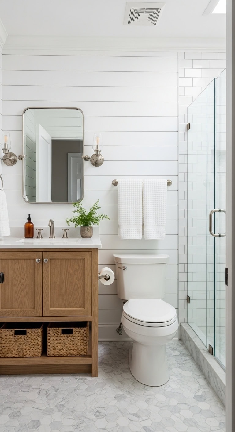 compact new england colonial vanity elegance