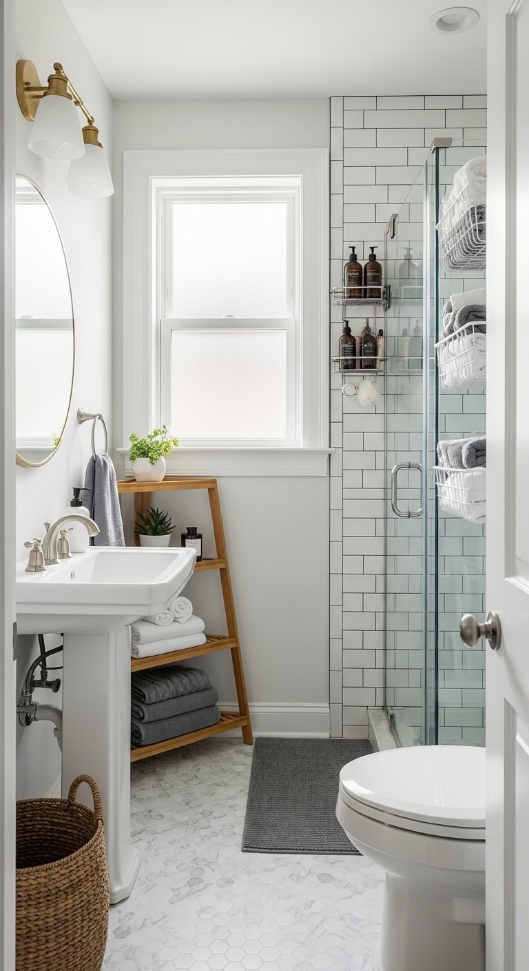 compact triangular storage space solution