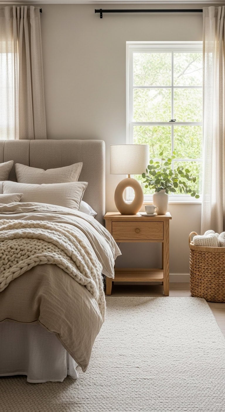 cozy collected crisp inviting