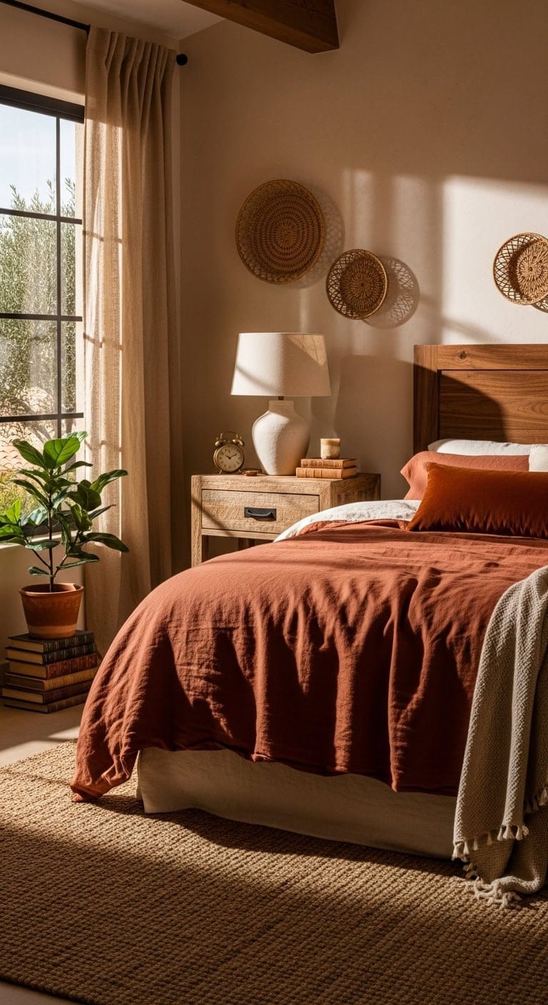 cozy earthy warm retreating