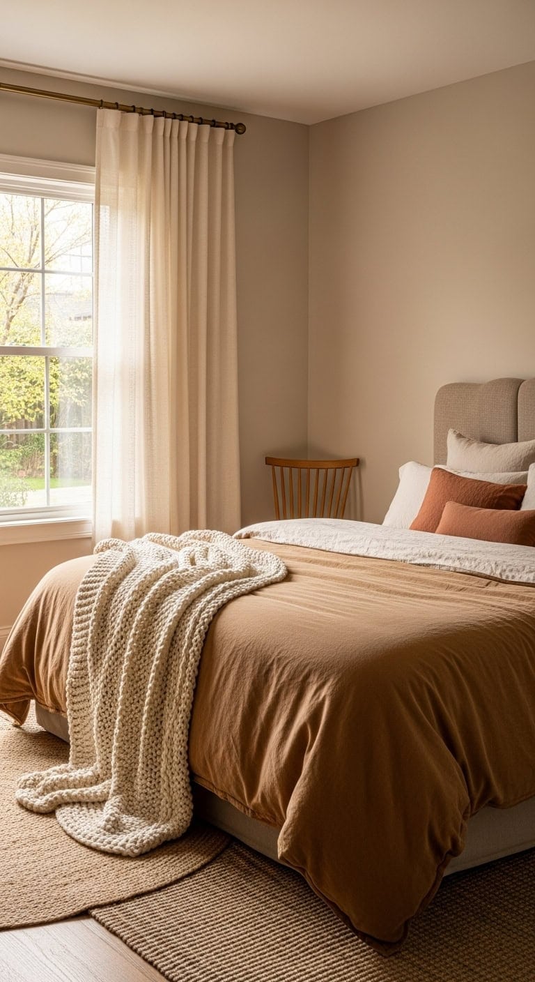 cozy layered elegant inviting bedroom retreat