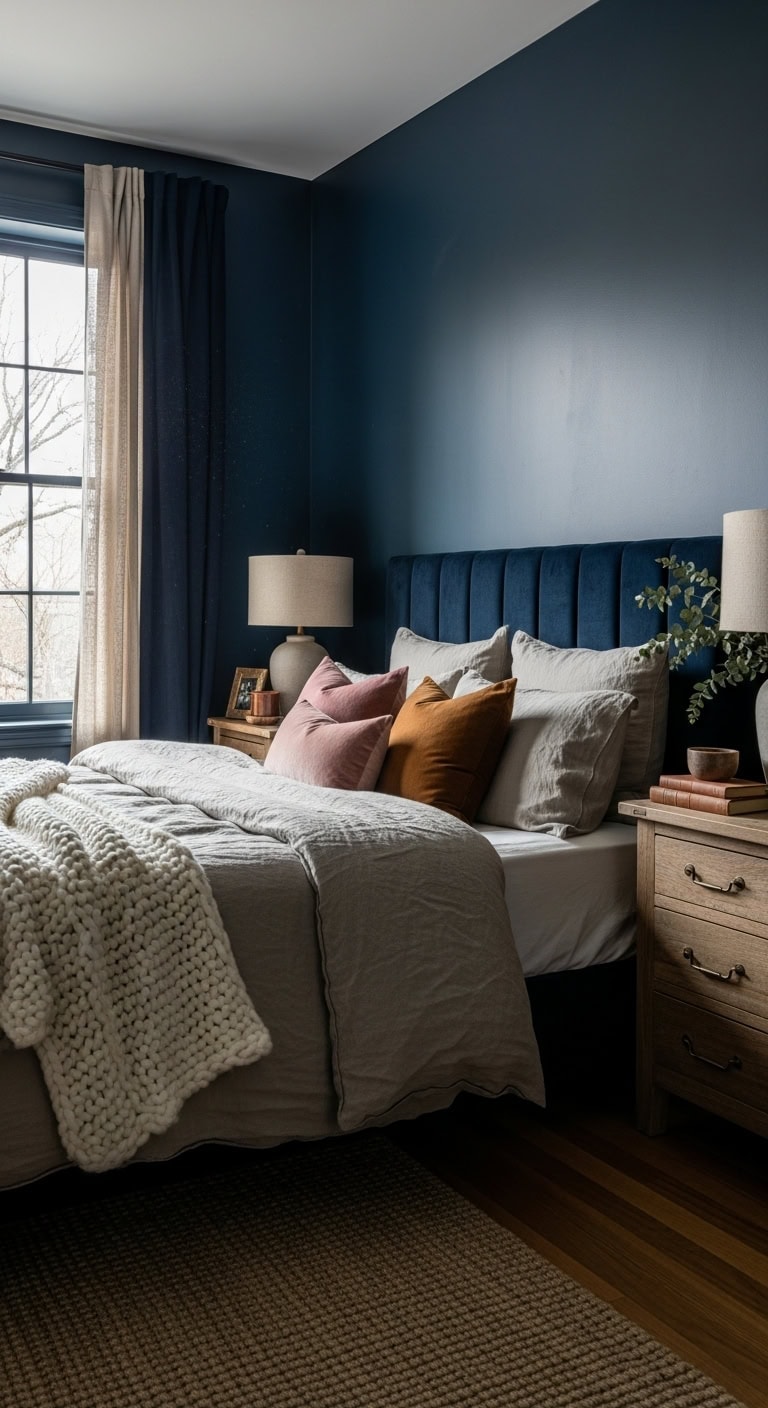 cozy moody layered comforting