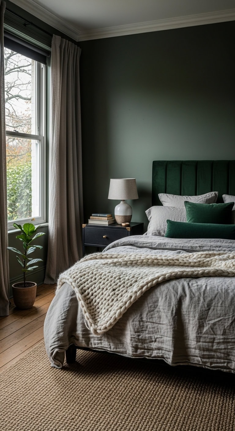 cozy nature inspired layered enveloping retreat