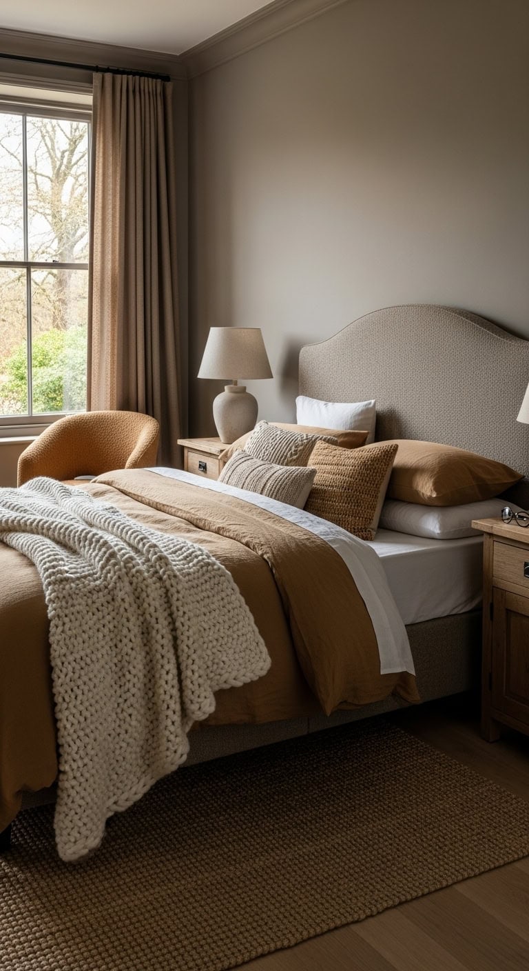 cozy tactile layered retreat