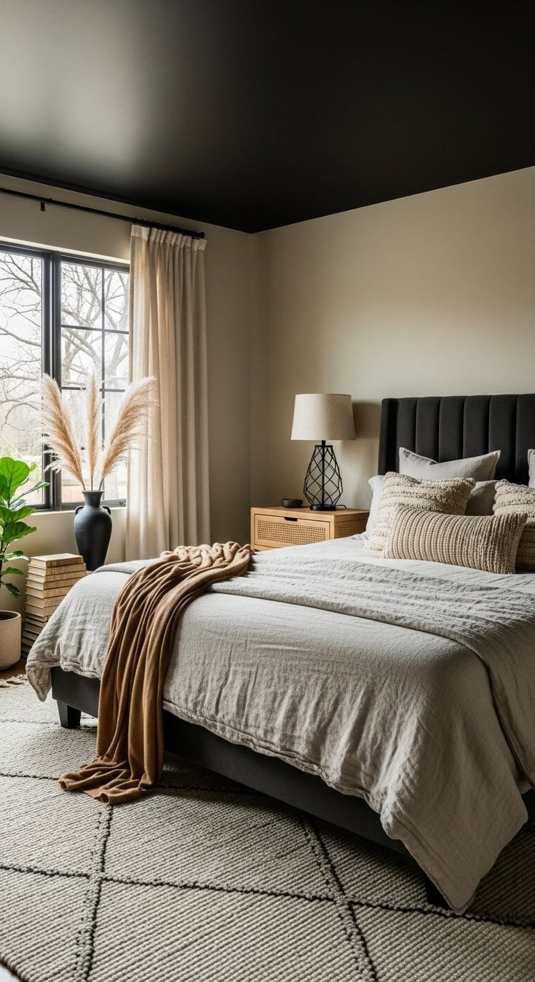 cozy warm textured dramatic