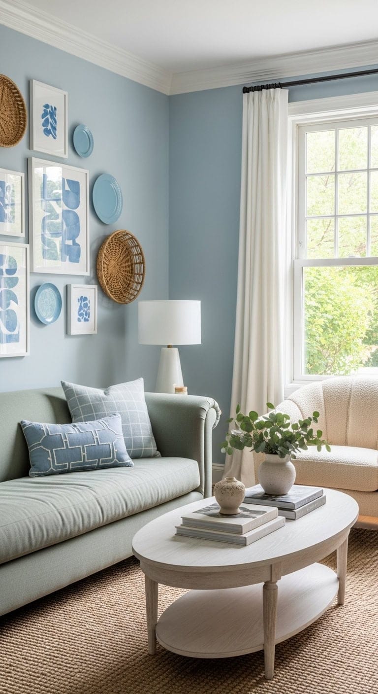 curated personalized baby blue transformative gallery