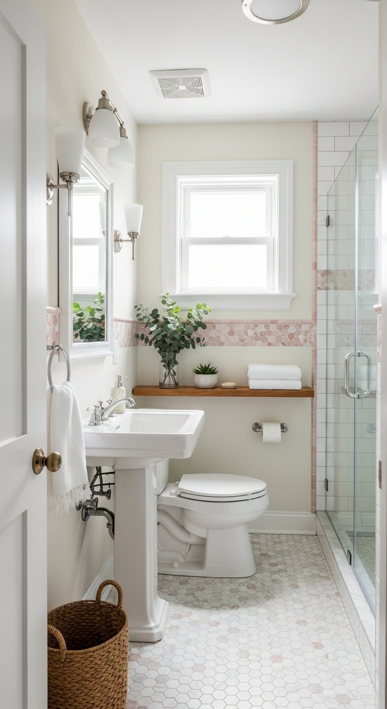 delicate understated elegant pink marble