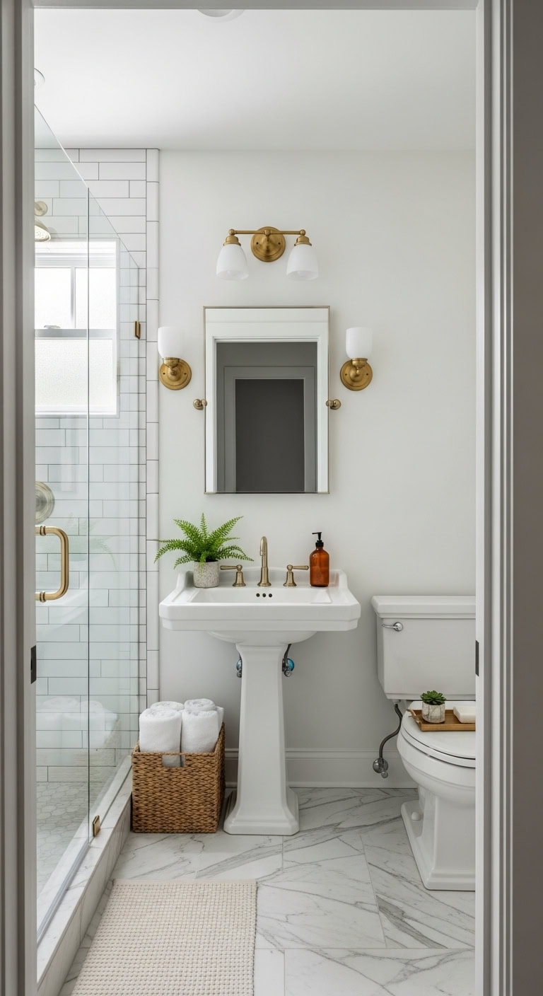 diminutive traditional bathroom sink options