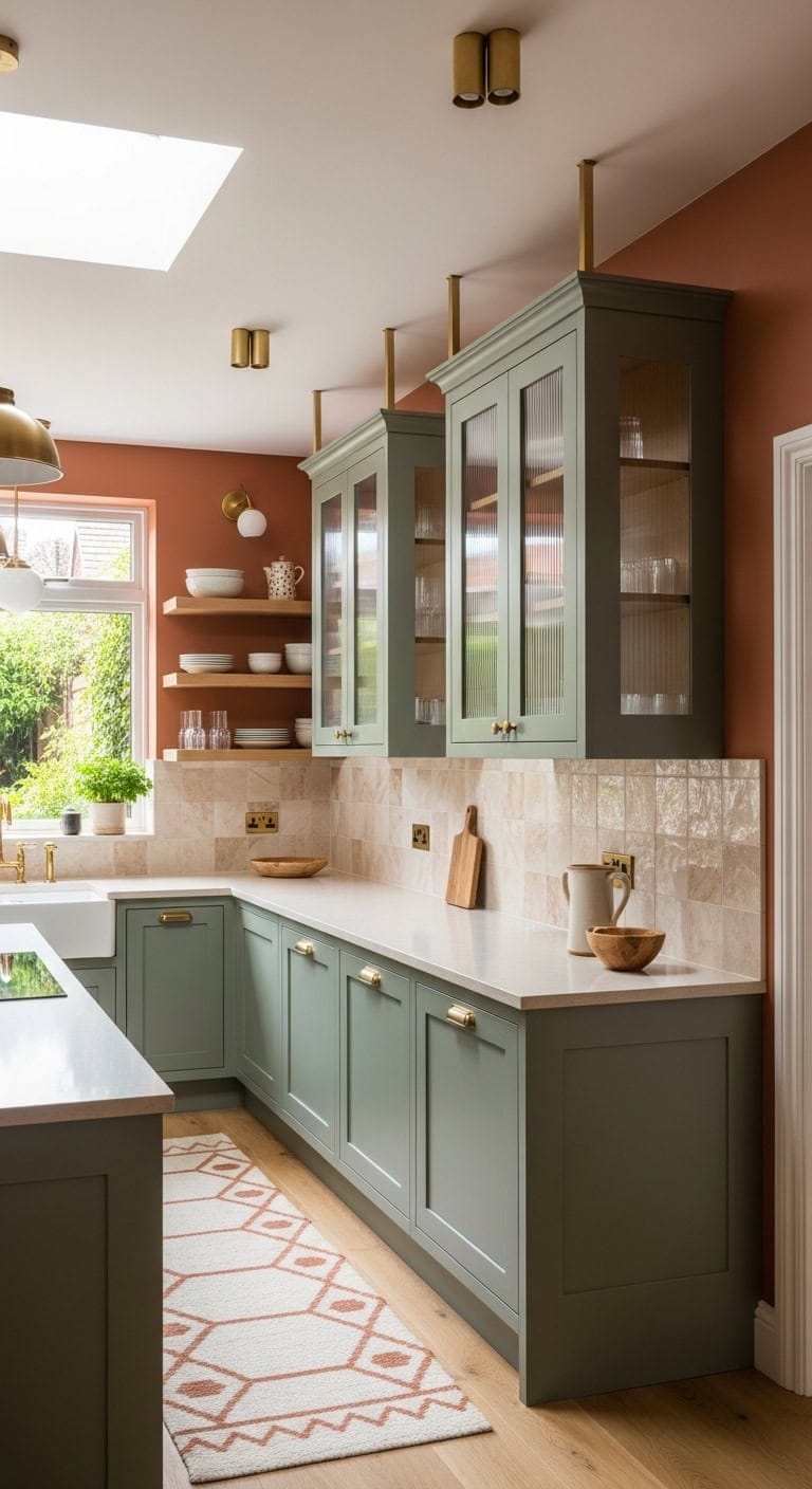 dividing without blocking light